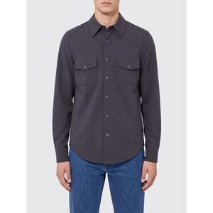 Aspesi Men Aspesi Wool Blend Shirt Jacket With Patch Pockets